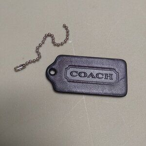 Coach Hang Tag